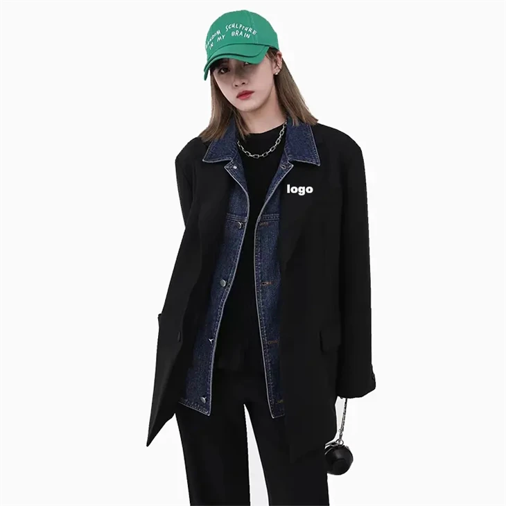Denim Patchwork Jacket