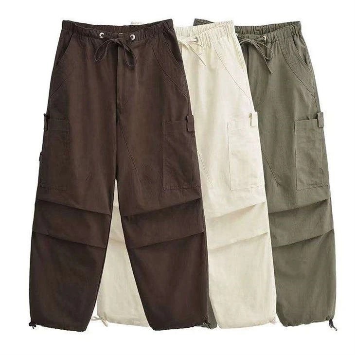 Plain Baggy Cargo Pants Plain Baggy Cargo Pants