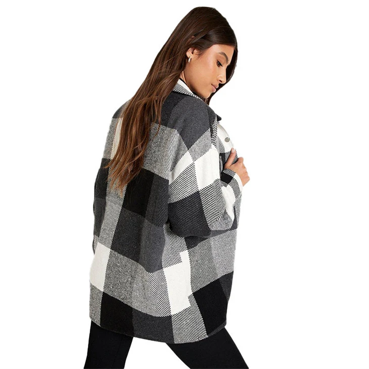 Plus Size Long Sleeve Women's Jackets