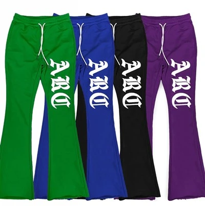 3D Puff Print Fleece Joggers