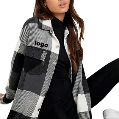 Plus Size Long Sleeve Women's Jackets