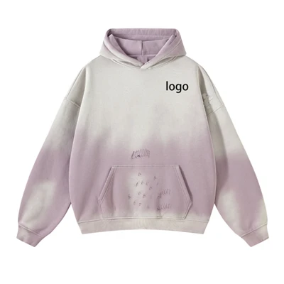 Wash To Make Old Grinding Edge Hoodie