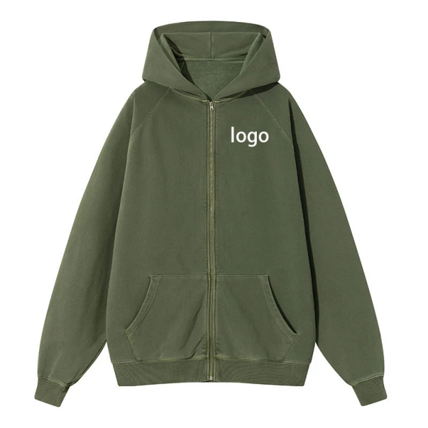 Zip Up Hoodie Bulk