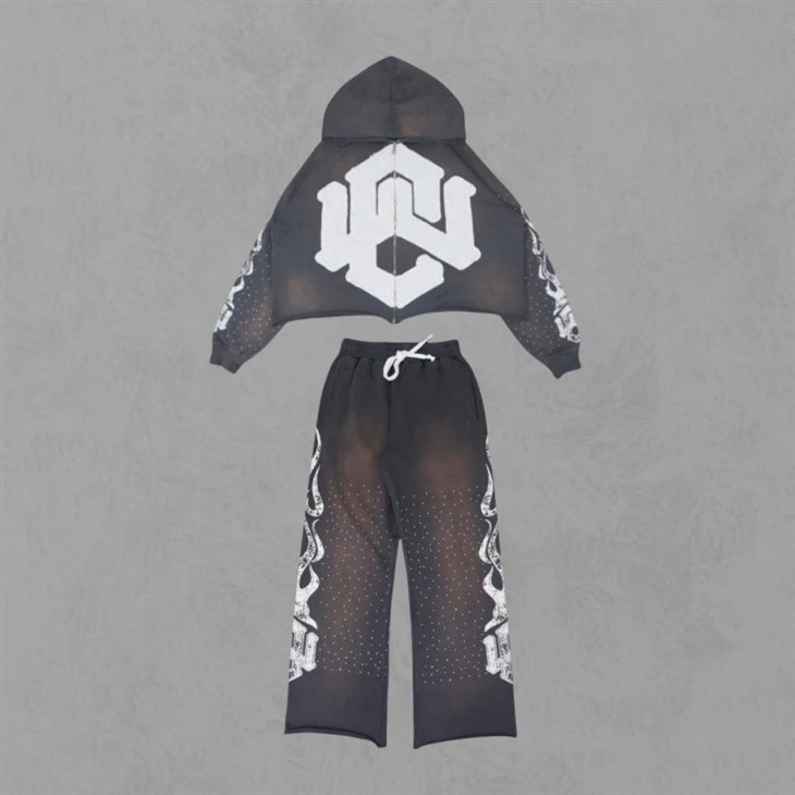 Unisex Heavyweight Oversize Rawhem Tracksuits Unisex Heavyweight Oversize Rawhem Tracksuits