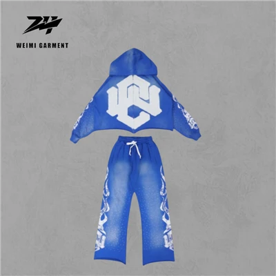 Unisex Heavyweight Oversize Rawhem Tracksuits