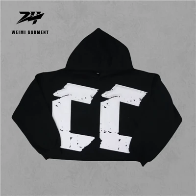 Baggy Screen Print 400gsm Oversized Hoodies