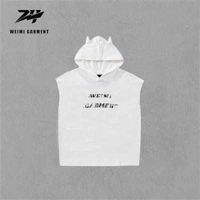 No-sleeve T-shirt With Special 3d Hat