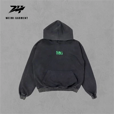 Streetwear Acid Washed Sweatshirt Wholesale