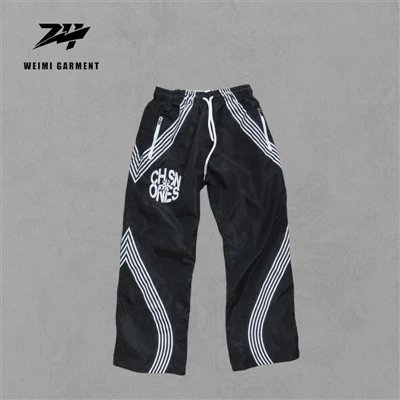 Waterproof Solid Side Striped Trace Pants Nylon For Bulk
