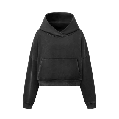 Wholesale OEM Medium Acid Wash Oversized Heavyweight Hoodie Kornit DTG Print